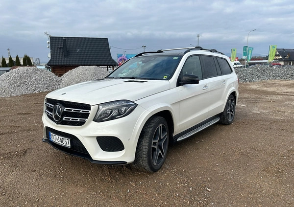 Mercedes-Benz GLS cena 210000 przebieg: 126200, rok produkcji 2017 z Pieńsk małe 277